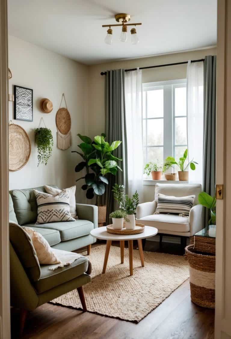 20 Low Budget Decor Ideas for Small Living Room - Apartment Notes