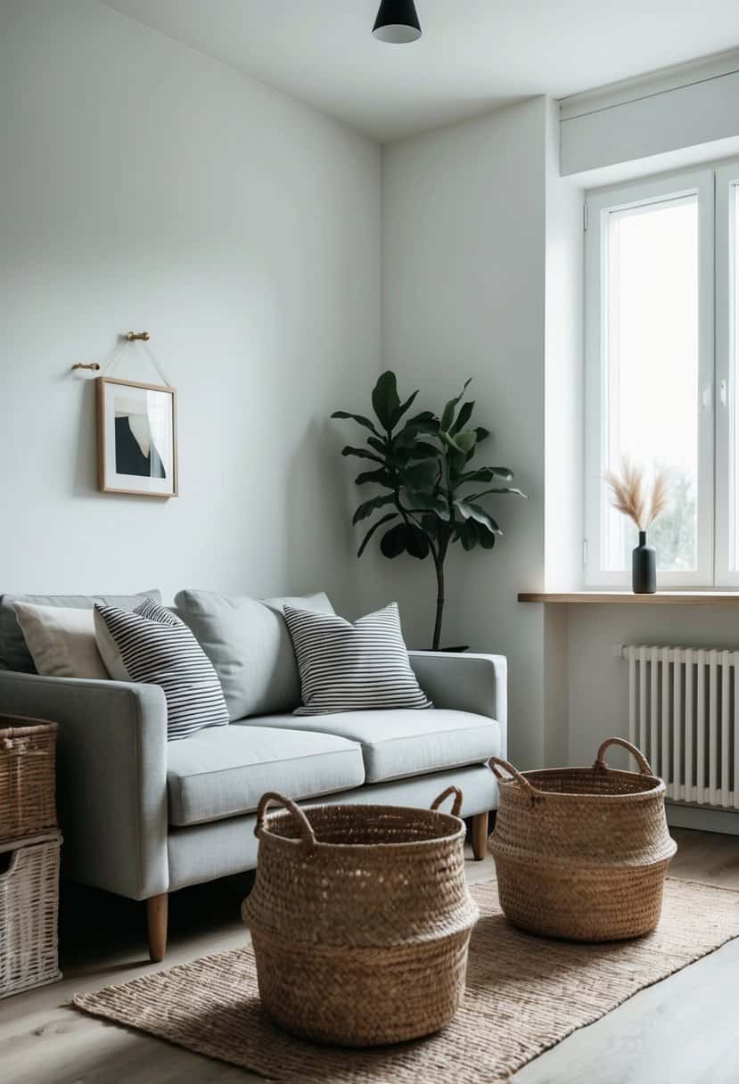 20 Minimalist Decor Ideas for Small Living Room - Apartment Notes - Small Minimalist Living Space Decoration