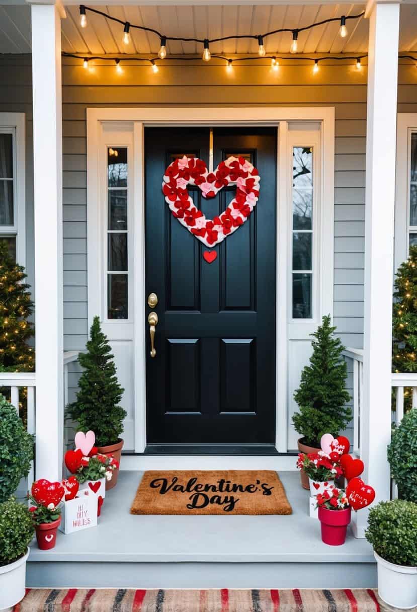 20 Valentine's Day Entryway Decor Ideas