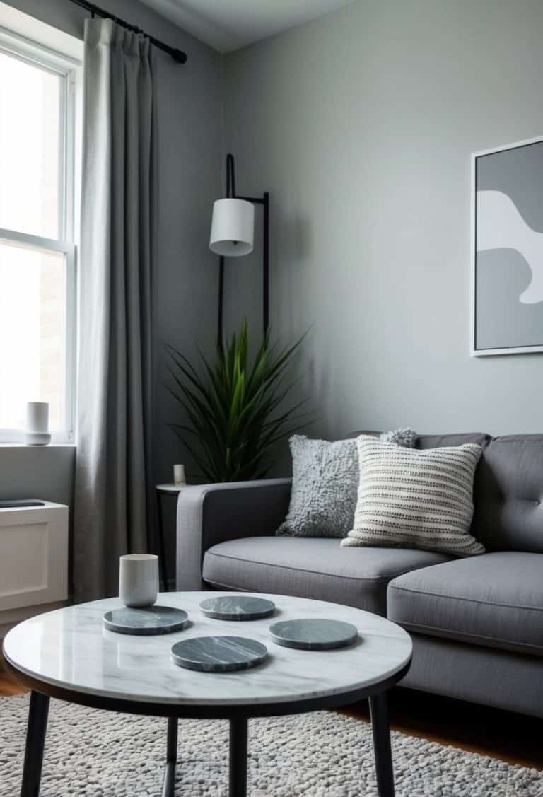 20 Small Gray Living Room Decor Ideas - Apartment Notes