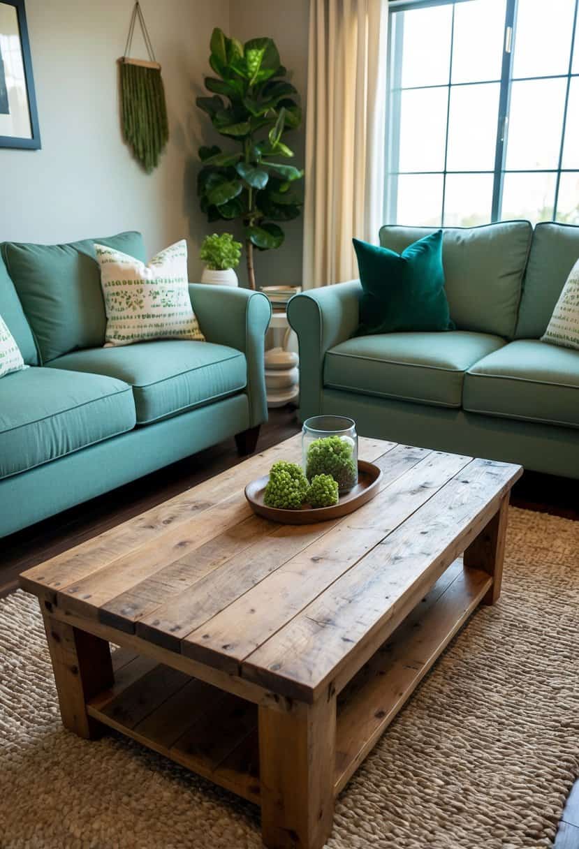 20 Small Green Living Room Decor Ideas