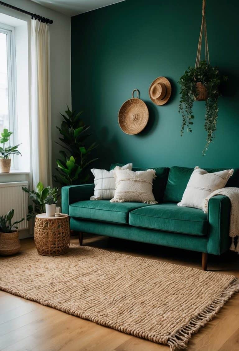 Image showcasing 20 Small Green Living Room Decor Ideas - Apartment Notes