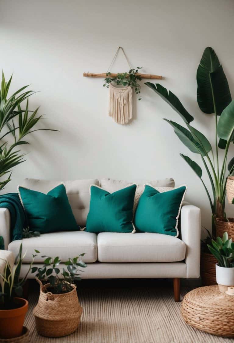 Image showcasing 20 Small Green Living Room Decor Ideas - Apartment Notes