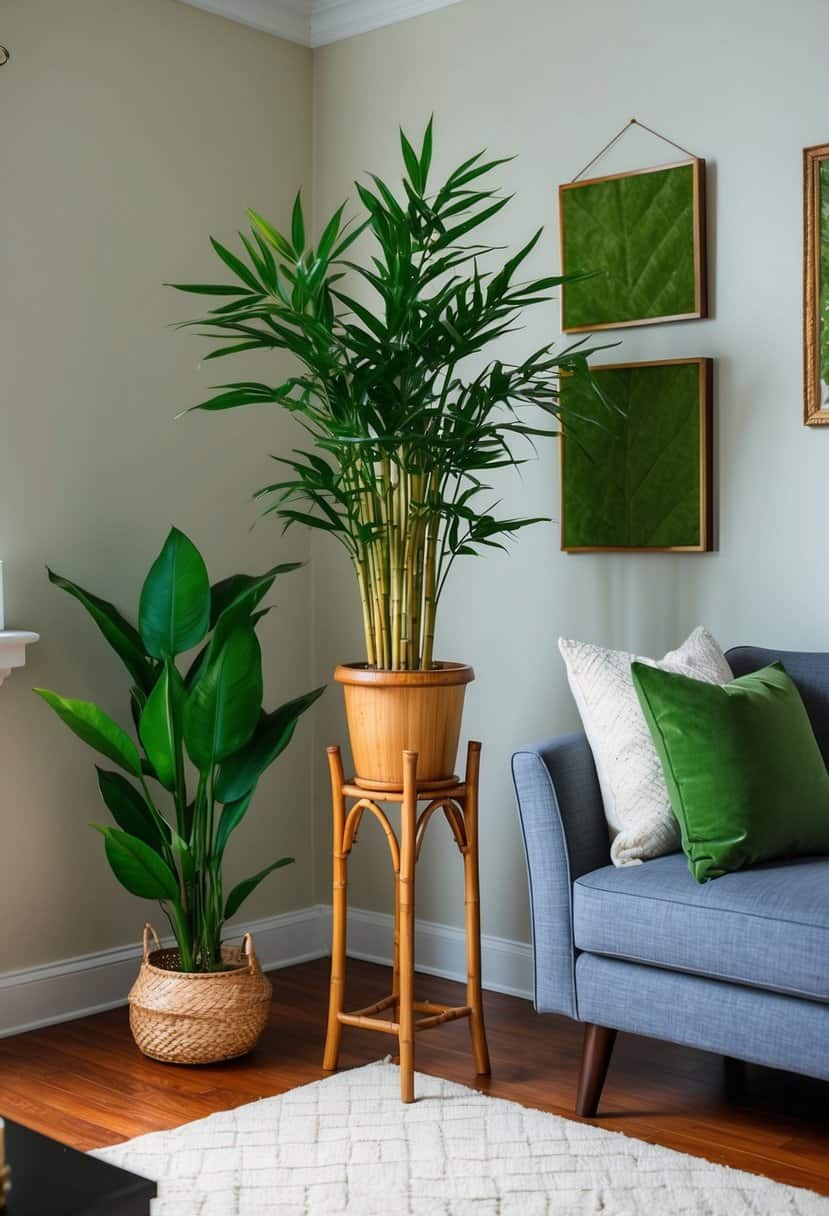 View of 20 Small Green Living Room Decor Ideas - Apartment Notes