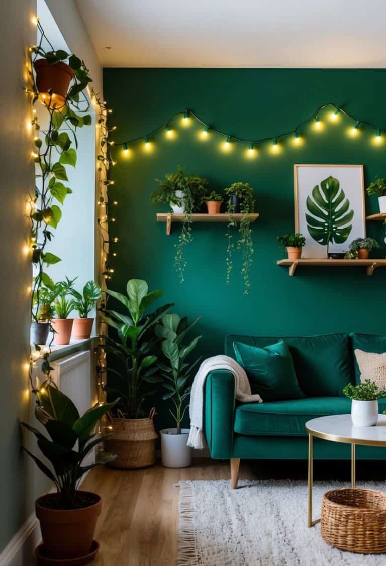 20 Small Green Living Room Decor Ideas - Apartment Notes - Small Greener Living Space Renovation Alternatives
