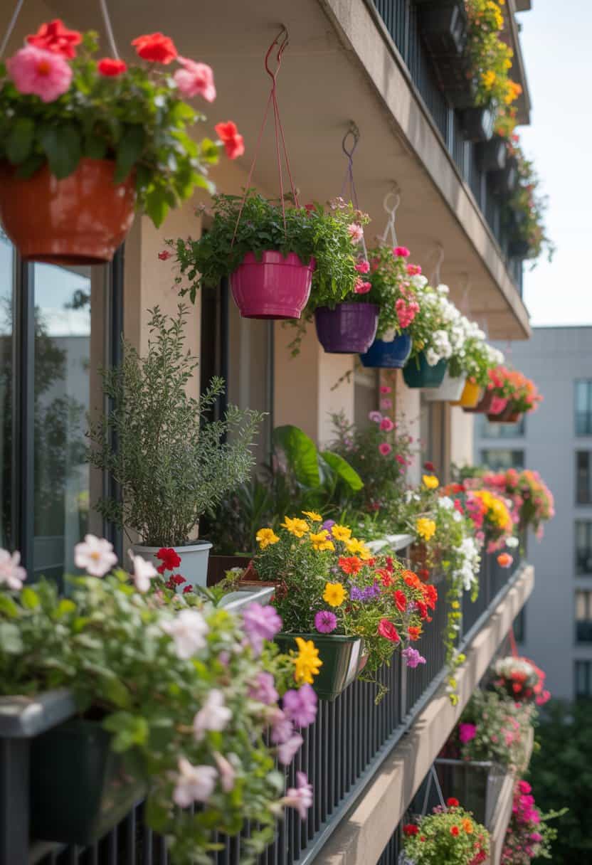 20 Space-Saving Apartment Balcony Garden Ideas You’ll Love DIYing