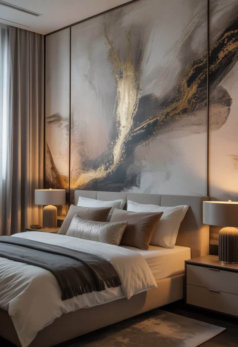 20 Luxury Bedroom Wall Decor Ideas for a Dreamy Retreat - Apartment Notes