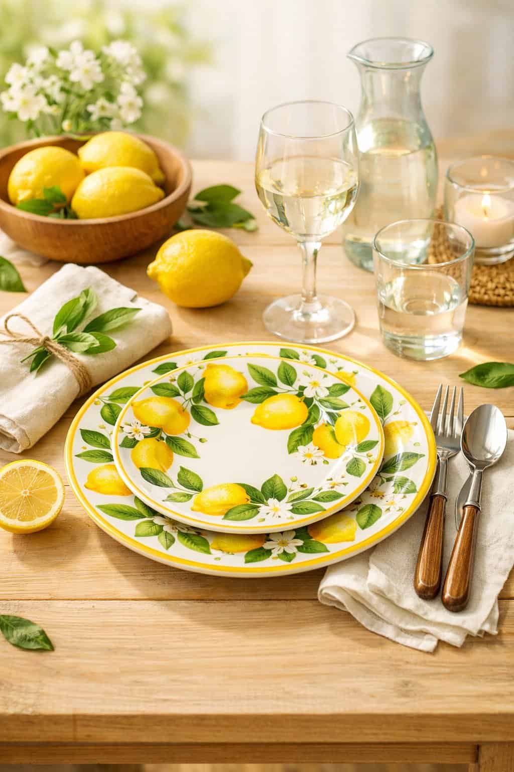 10 Lemon Table Decor Ideas for Zesty Summer Vibes