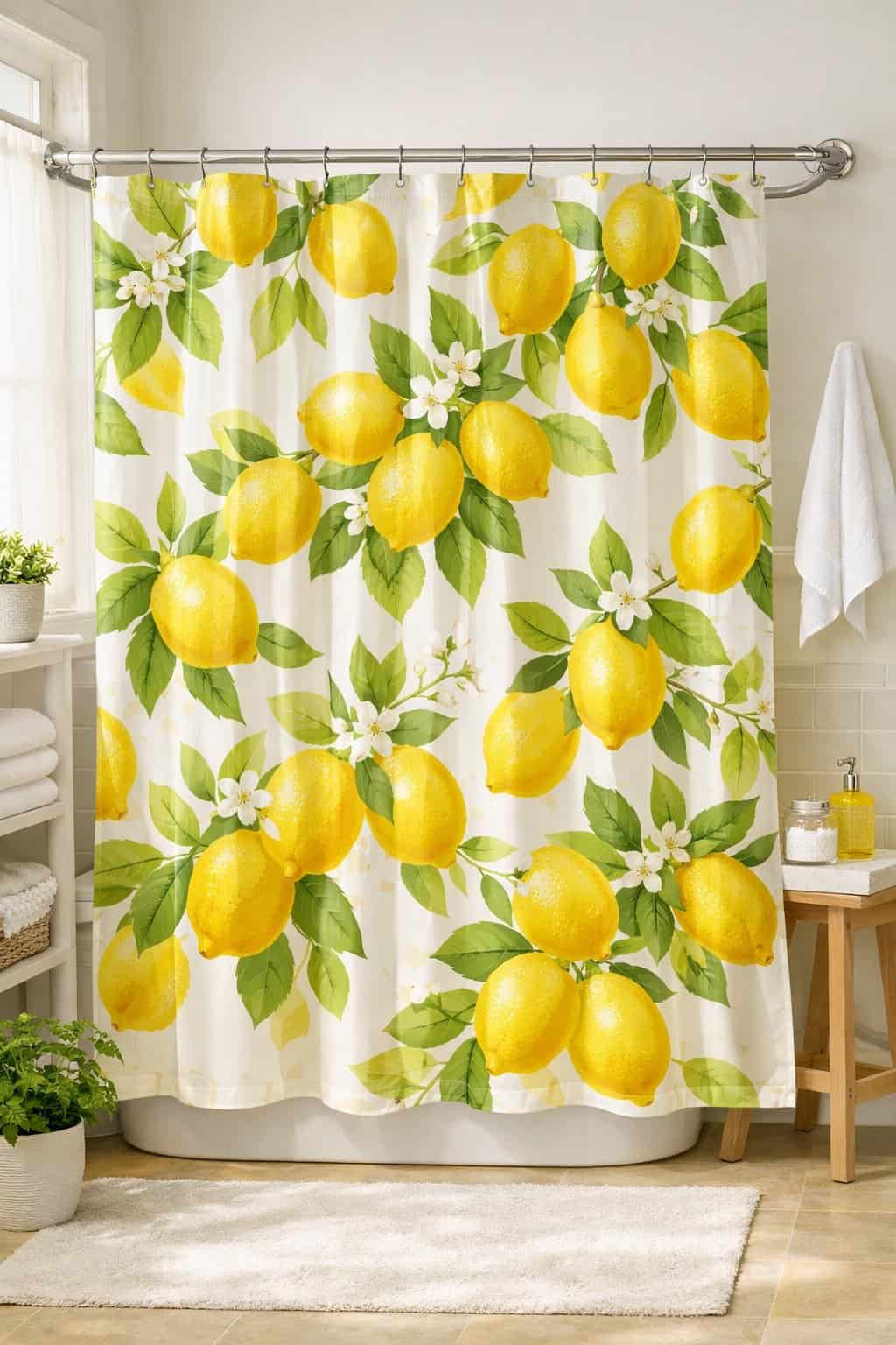20 Lemon Bathroom Decor Ideas to Brighten Your Morning