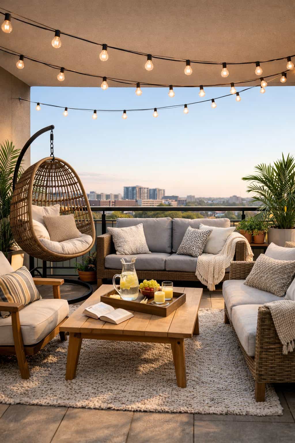 20 Balcony Seating Ideas for Comfortable Outdoor Lounging