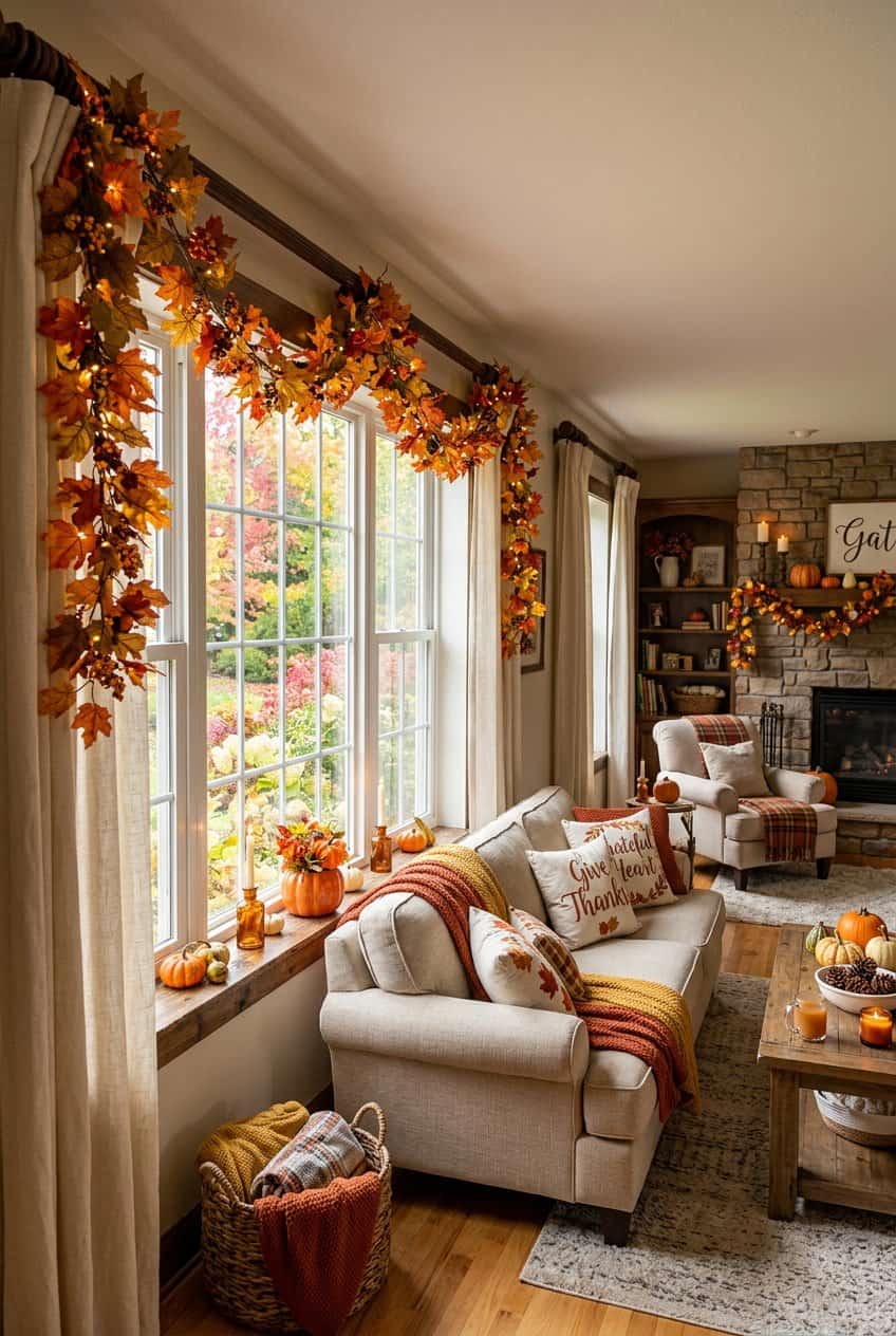 20 Thanksgiving Living Room Decor Ideas for a Cozy Home