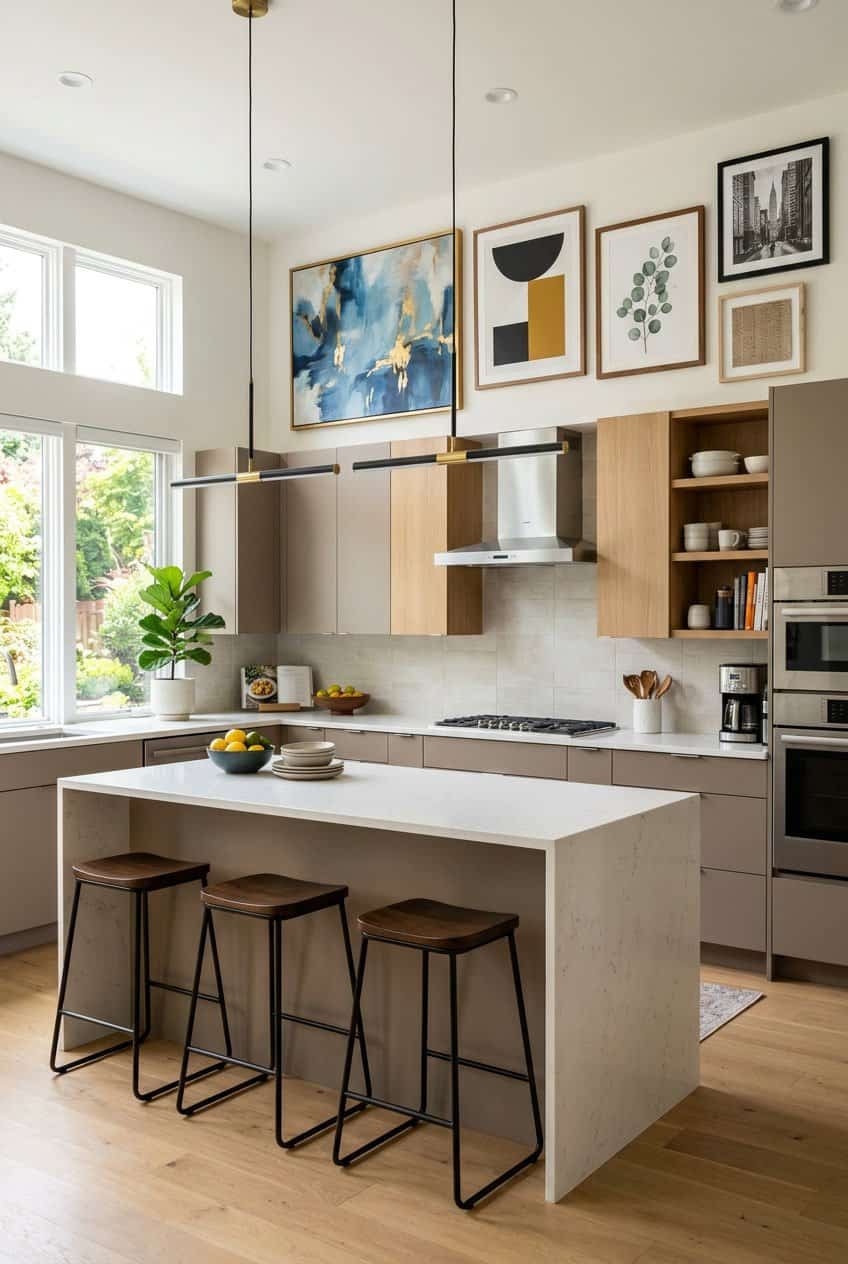 20 Modern Kitchen Wall Art Ideas for Contemporary Spaces