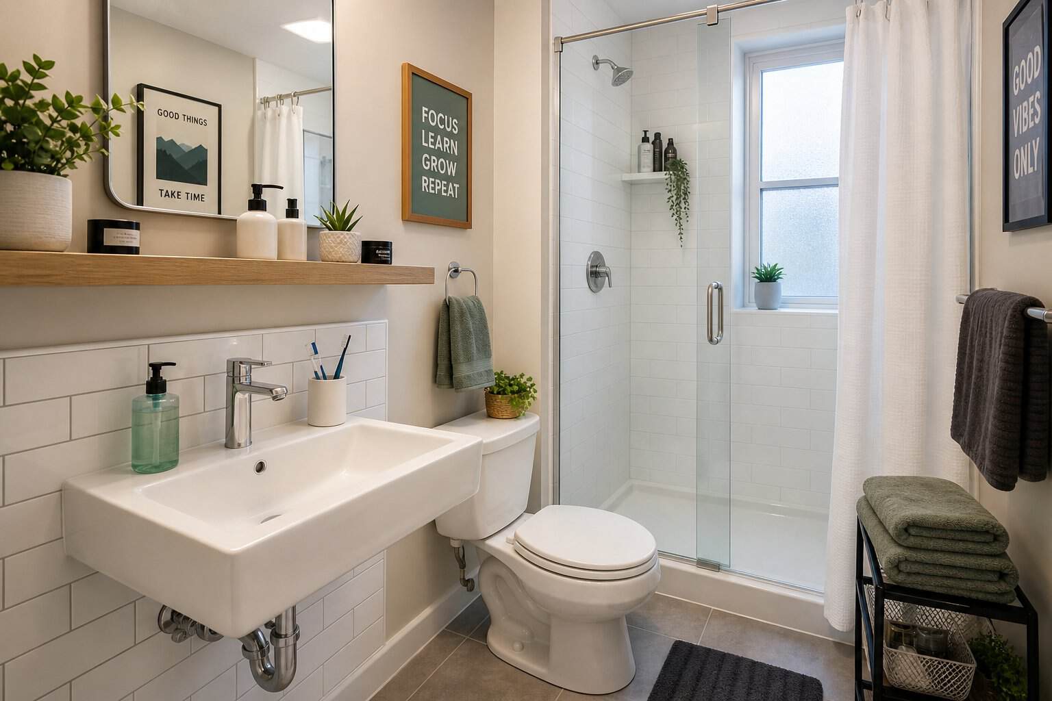 19 College Apartment Bathroom Ideas For Small Shared Spaces