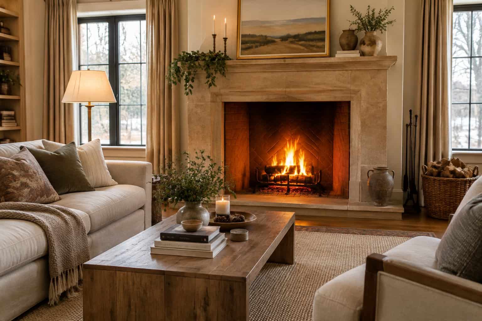20 Fireplace Ideas to Make Your Living Room Cozy